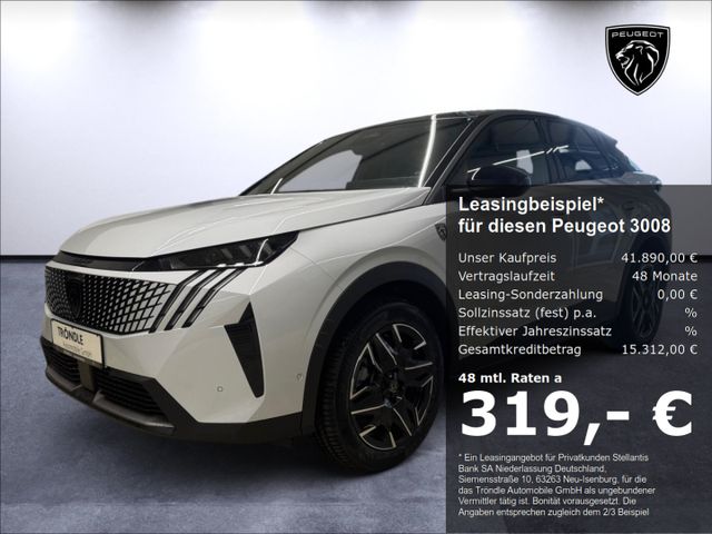 PEUGEOT 3008 GT HYBRID 145 e-DSC6 AHK-abnehmbar Navi Dig
