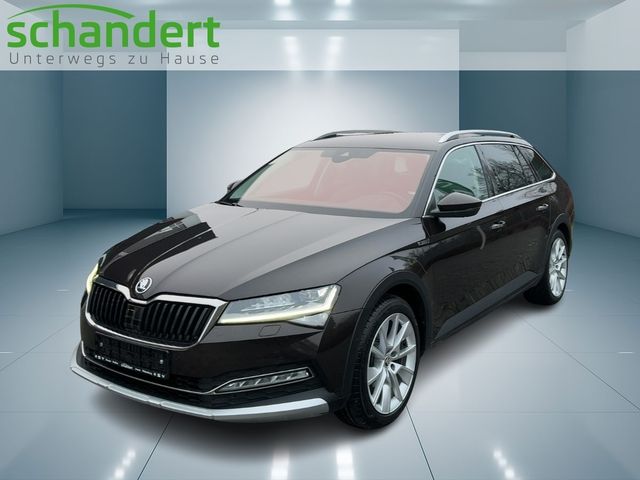 Skoda Superb Combi 2.0 TDI Scout 4x4 LED Navi AHK Klim