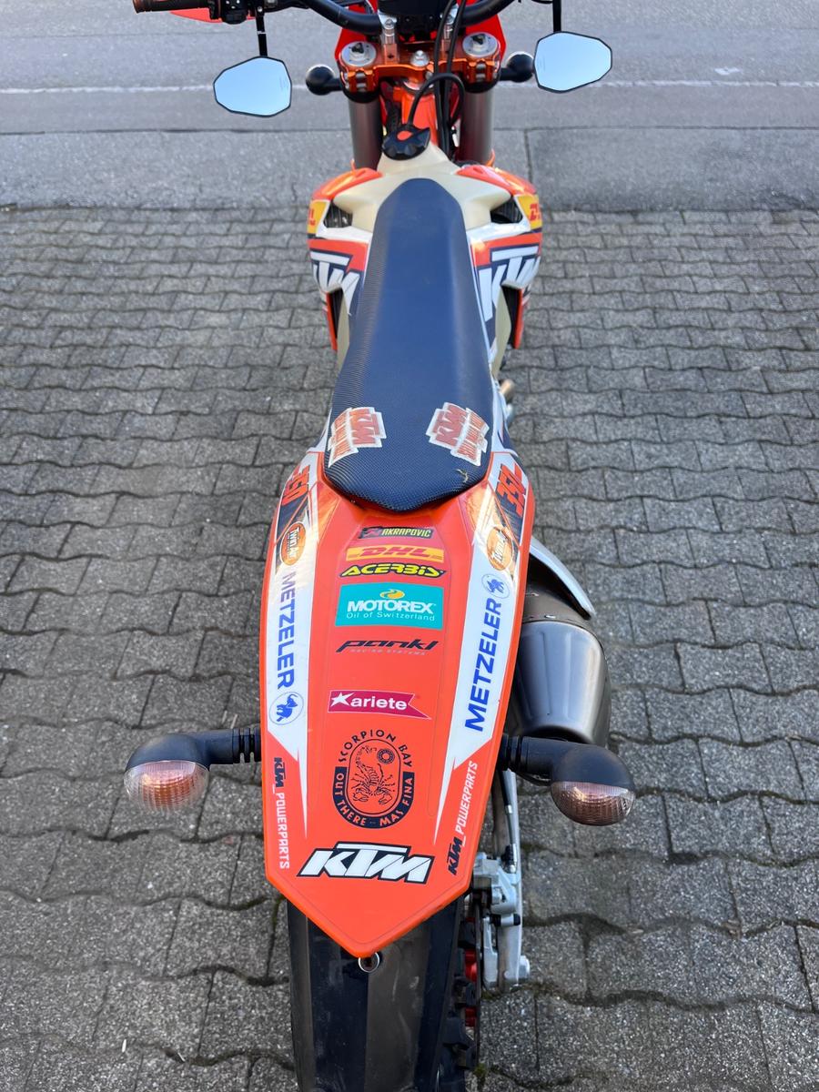 KTM EXC 2015 — engine 350 cm³, 20 HP (15kW)