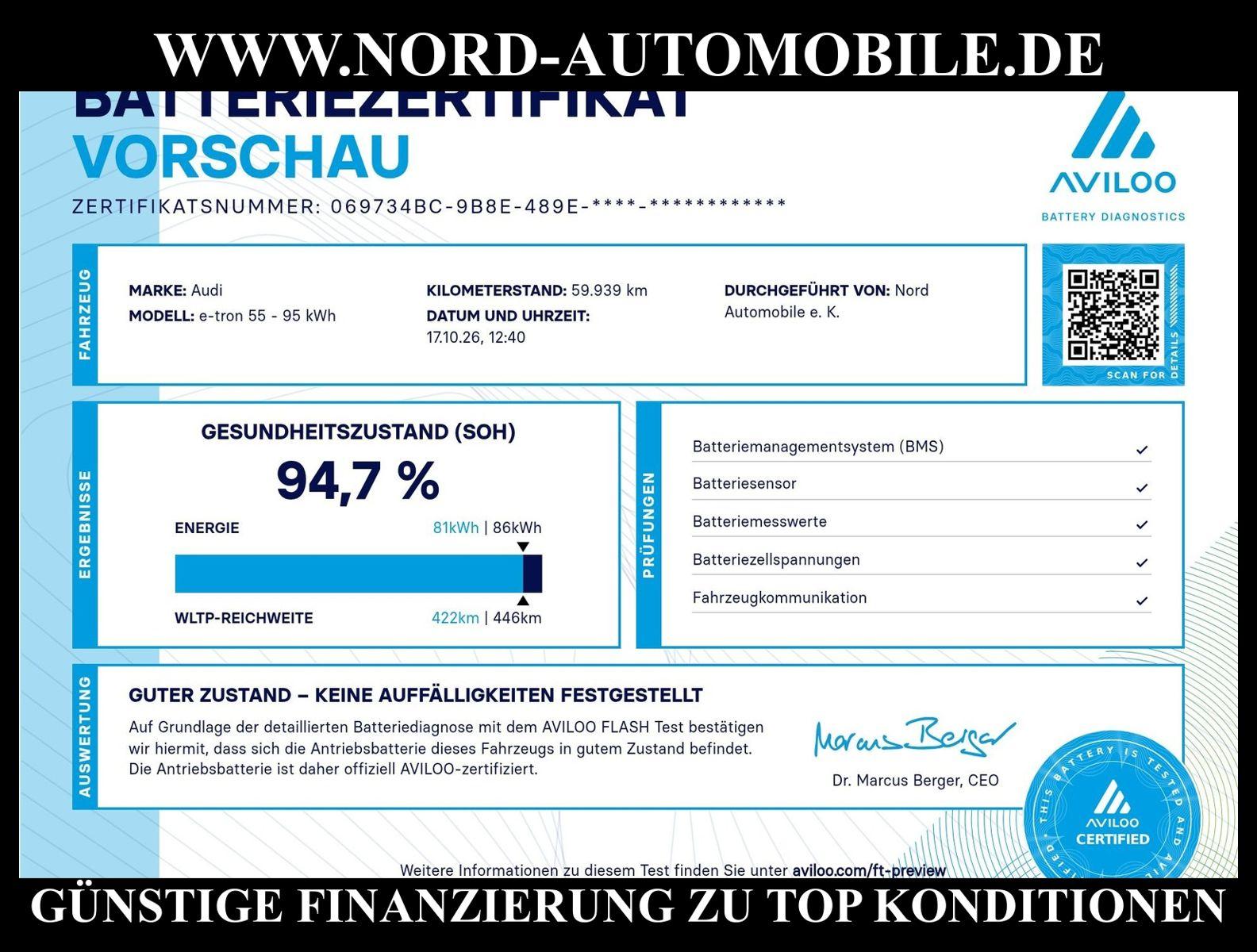 Audi e-tron 50 QU. Kameras/Navi/LED/, миниатюра 4