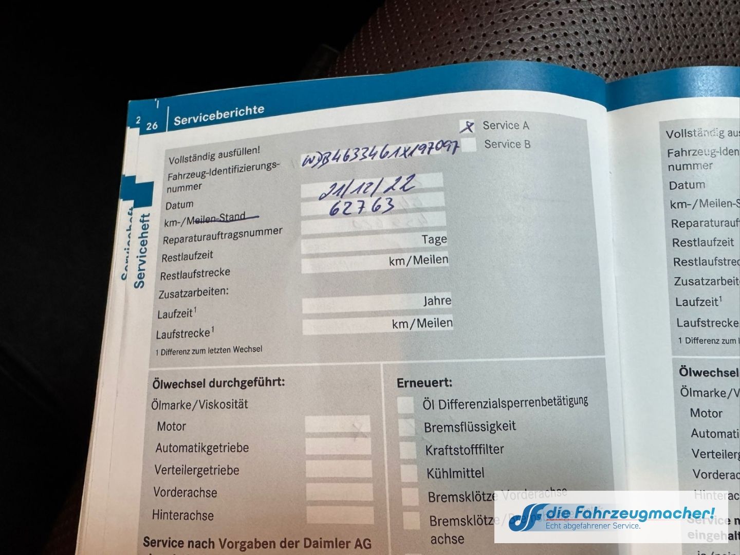 Fahrzeugabbildung Mercedes-Benz G 350 Station Brabus AHK Navi Leder Memory Sitze