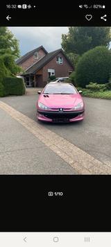 Peugeot PINKES BARBIE-CABRIO - Peugeot 206 CC 135PS - : Cabrio, Pink