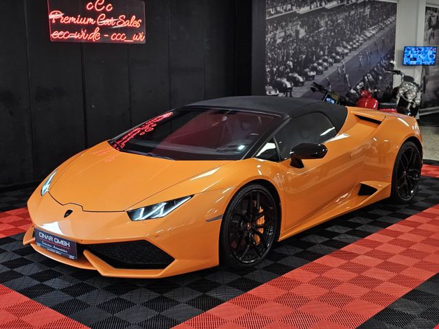 Lamborghini Huracán LP610-4 Spyder ( CAMERA/ LIFT/ ARANCIO