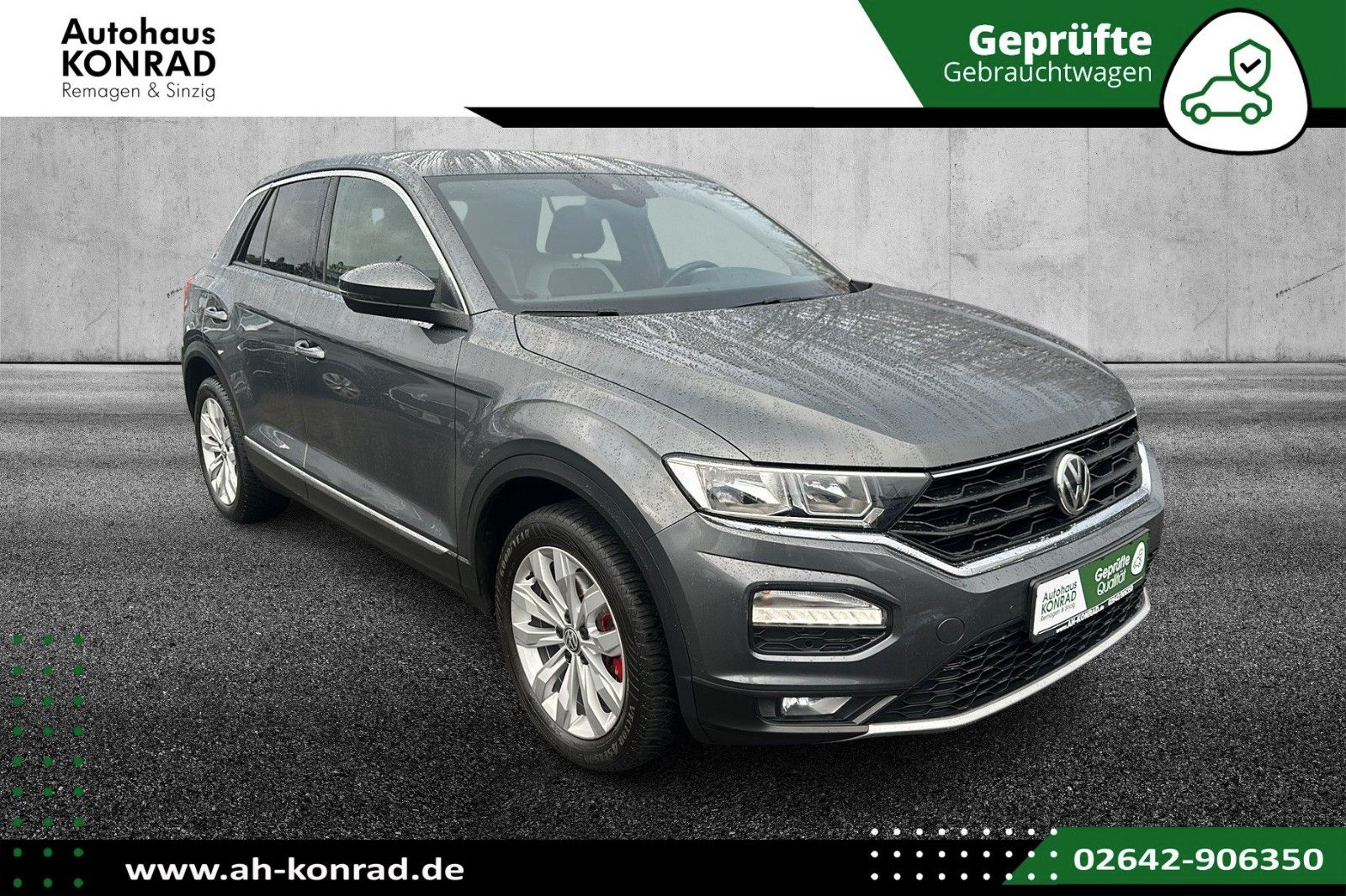 Fahrzeugabbildung Volkswagen T-Roc Sport 1.5 TSI Navi-AHK-APP