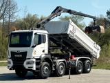 MAN TGS 35.470 * KIPPER 5,10m + KRAN * TOPZUSTAND - MAN LKWs