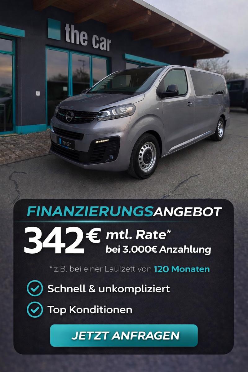 Opel Vivaro Kombi L 9 Sitzer/Kamera/DAB/1.Hand!