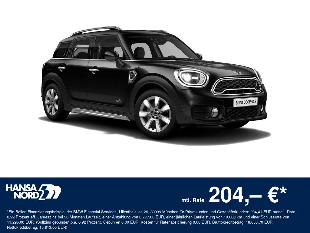 MINI Countryman Cooper S LED NAVI PDC SHZ 17" AHK ALU