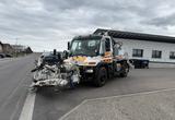 Unimog U400 Mulag Böschungsmäher