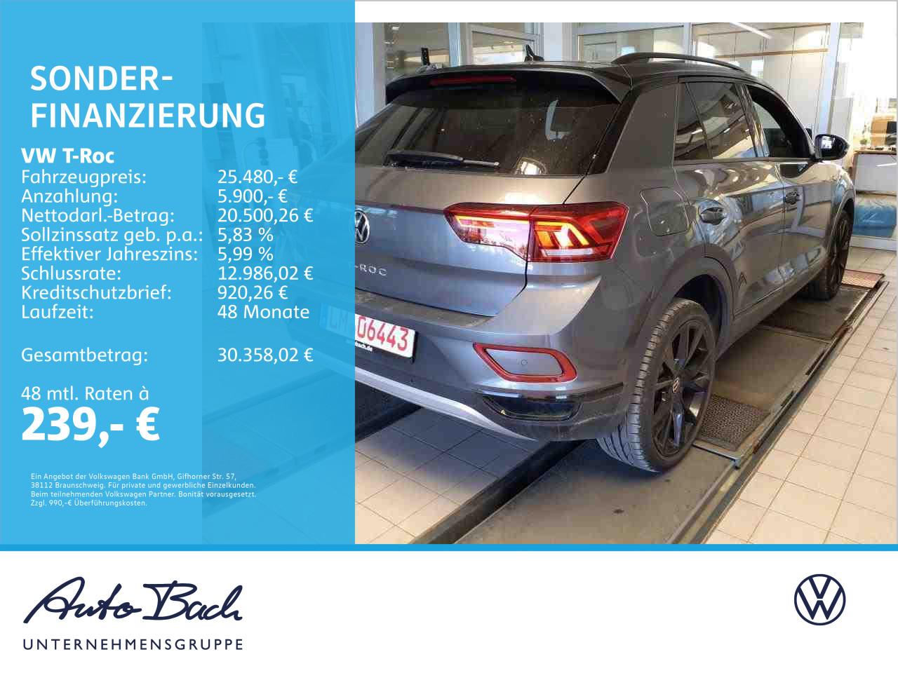 Volkswagen T-Roc Style 1.5TSI DSG Navi LED ACC EPH CarPlay