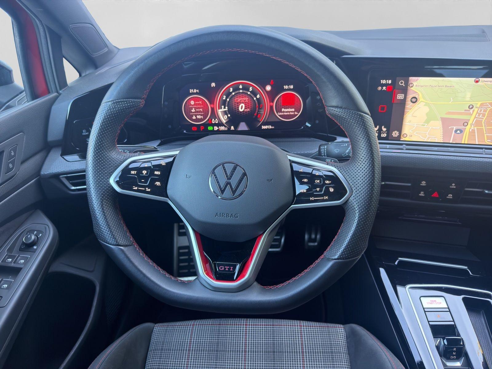 Volkswagen Golf GTI BLACK IQ.LIGHT KAMERA NAVI ASSIST, миниатюра 9