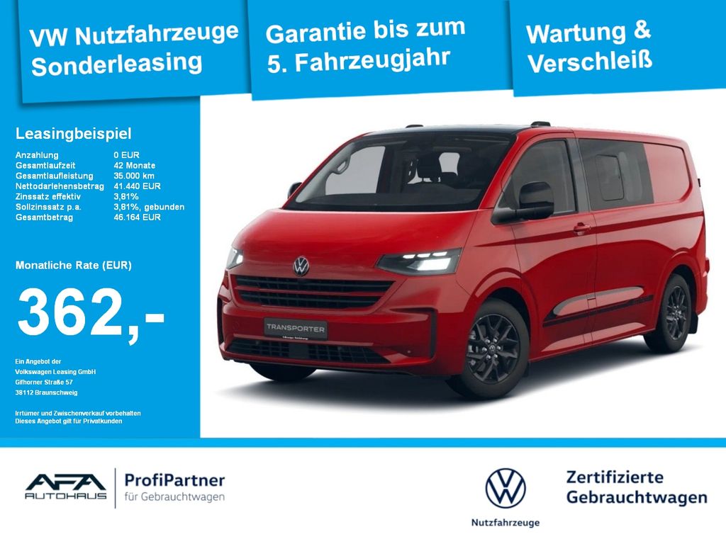 Volkswagen T7 Transporter e Kasten Plus Edition 6Sitze*Navi