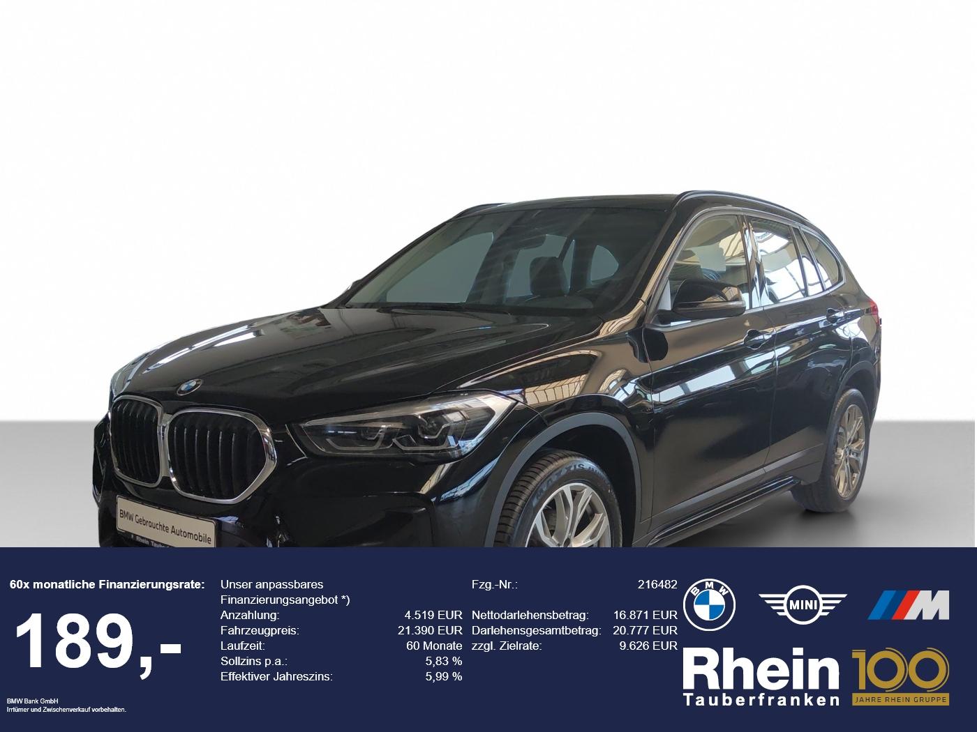 BMW X1 sDrive18d A Sport Line LED/NAVI/PANO/TEMPO/SH