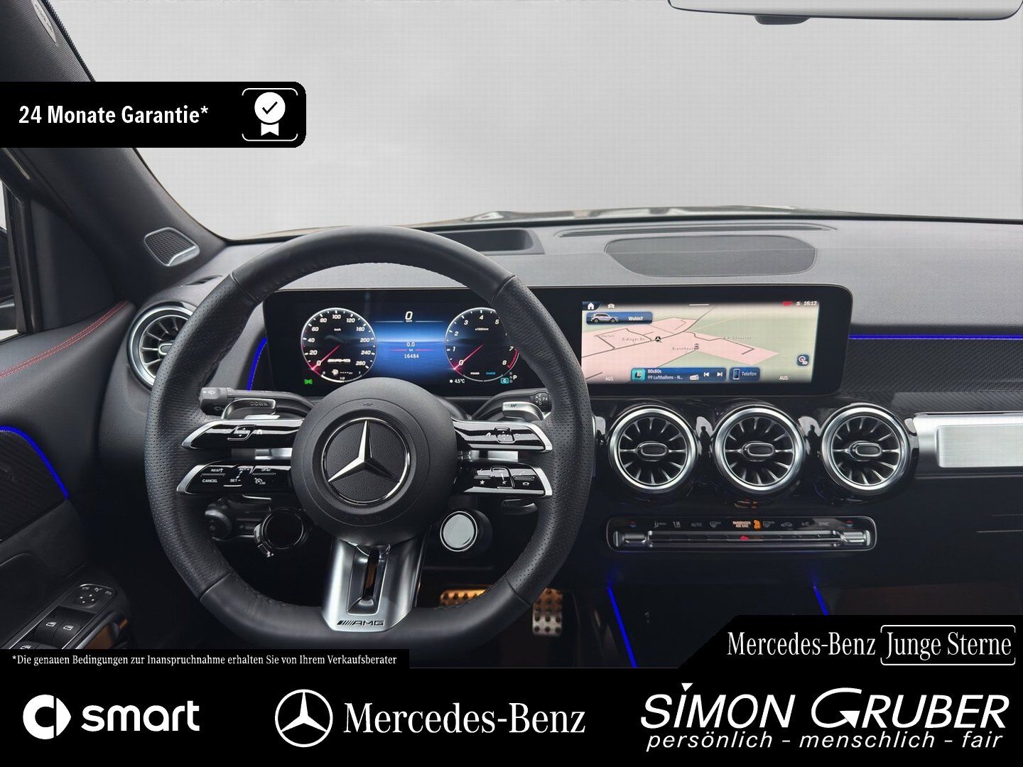 Fahrzeugabbildung Mercedes-Benz GLB 35 4M AMG Night Premium+ 21Zoll 7Sitze