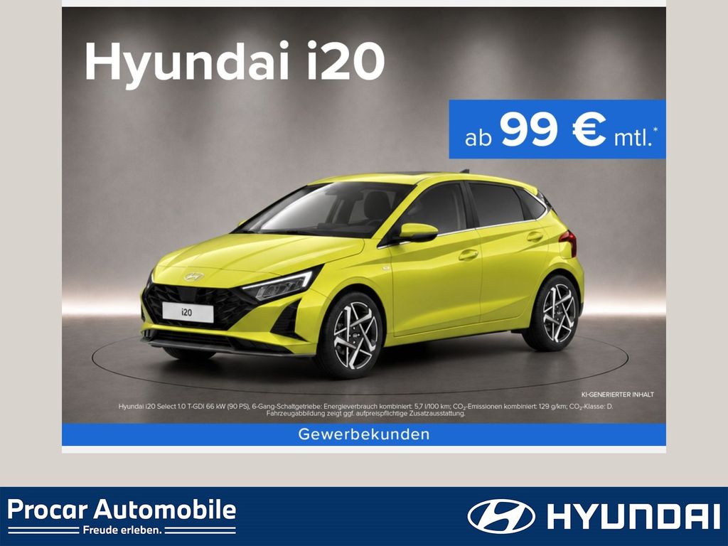 Hyundai i20 (MY27) 1.0 T-GDI (90 PS) Select PROCAR DEALS