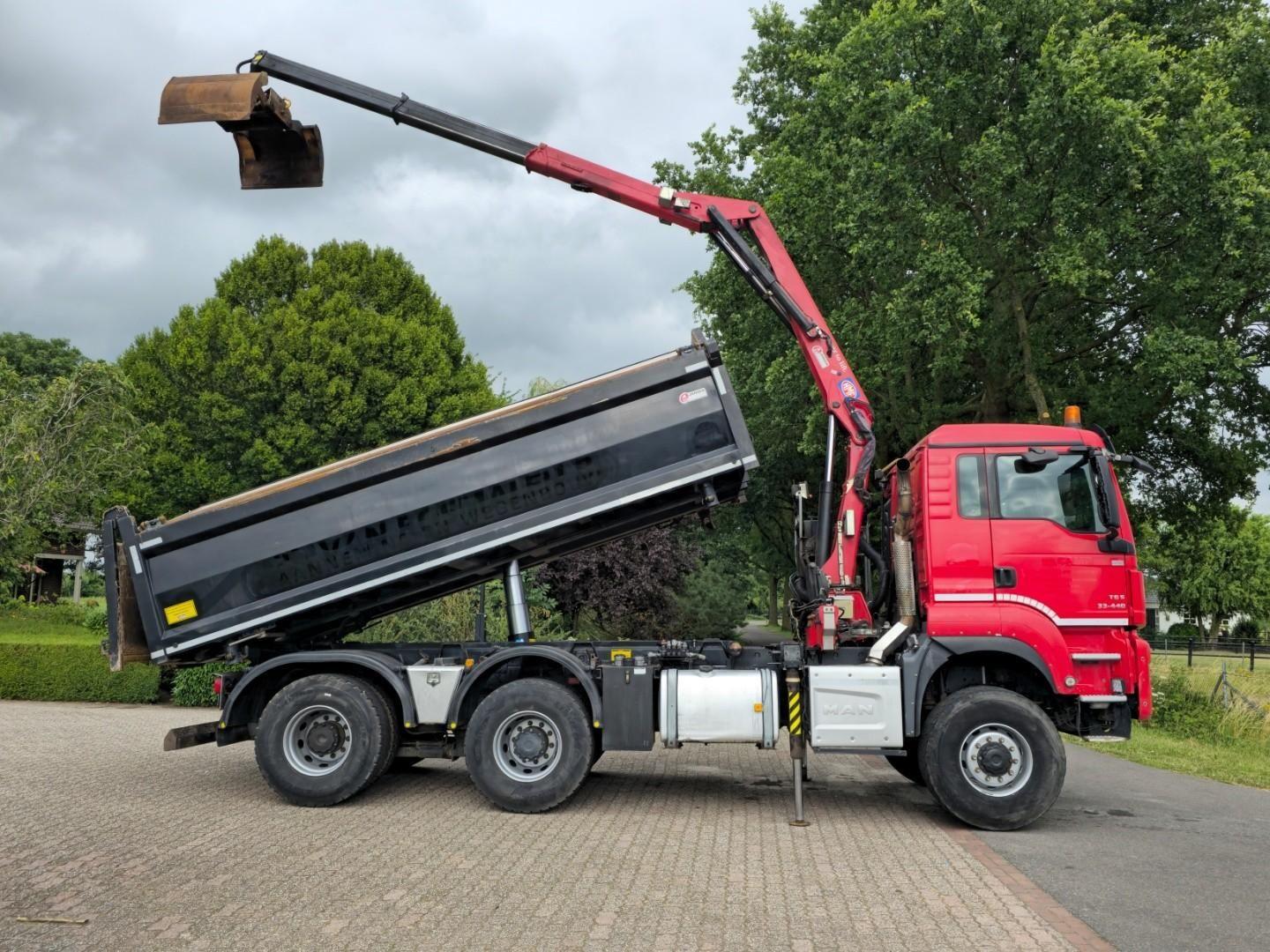 MAN TGS 33.400 6X6 BH WVT WS Z-Kran/Kipper!! EURO 6!