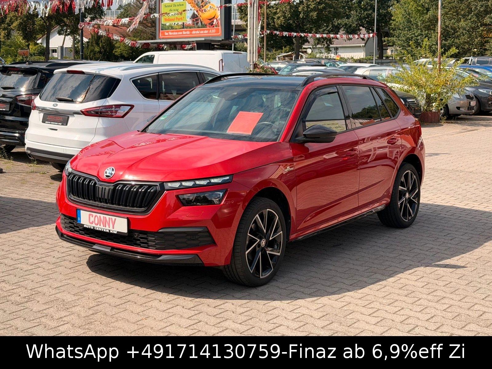 Skoda Kamiq Monte Carlo-PANO-1.HAND-LED-KAM-TEM-PDC-