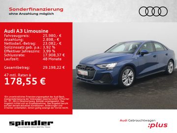 Audi A3 Limousine S-Line 30 TFSI S-tronic / MMI-Navi+