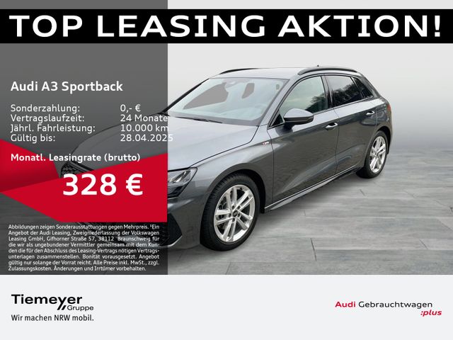 Audi A3 Sportback 40 TDI Q S LINE UPE60 LM18 NAVI+ Hu