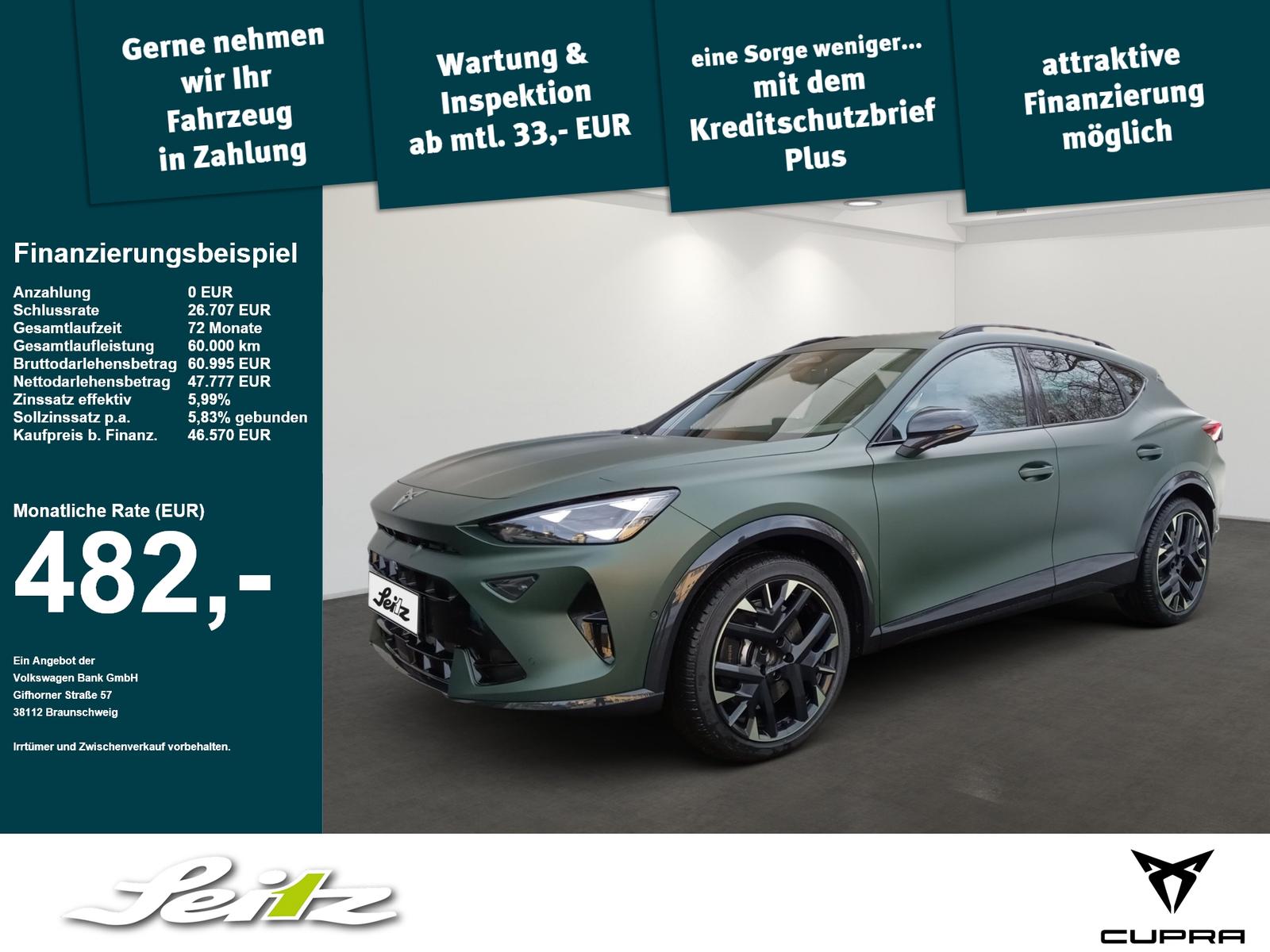 Cupra Formentor VZ 2.0 TSI VZ Tribe Edition 4Drive Nav