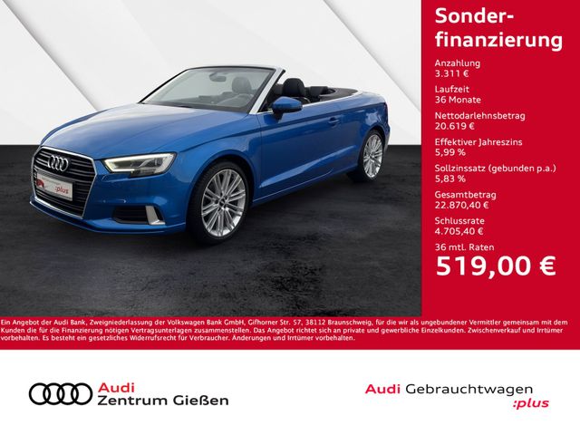 Audi A3 Cabriolet 35 TFSI S-tronic sport LED Navi Alc