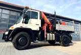 Unimog U 500 mit Kran Vollausstattung - Unimog Pritsche