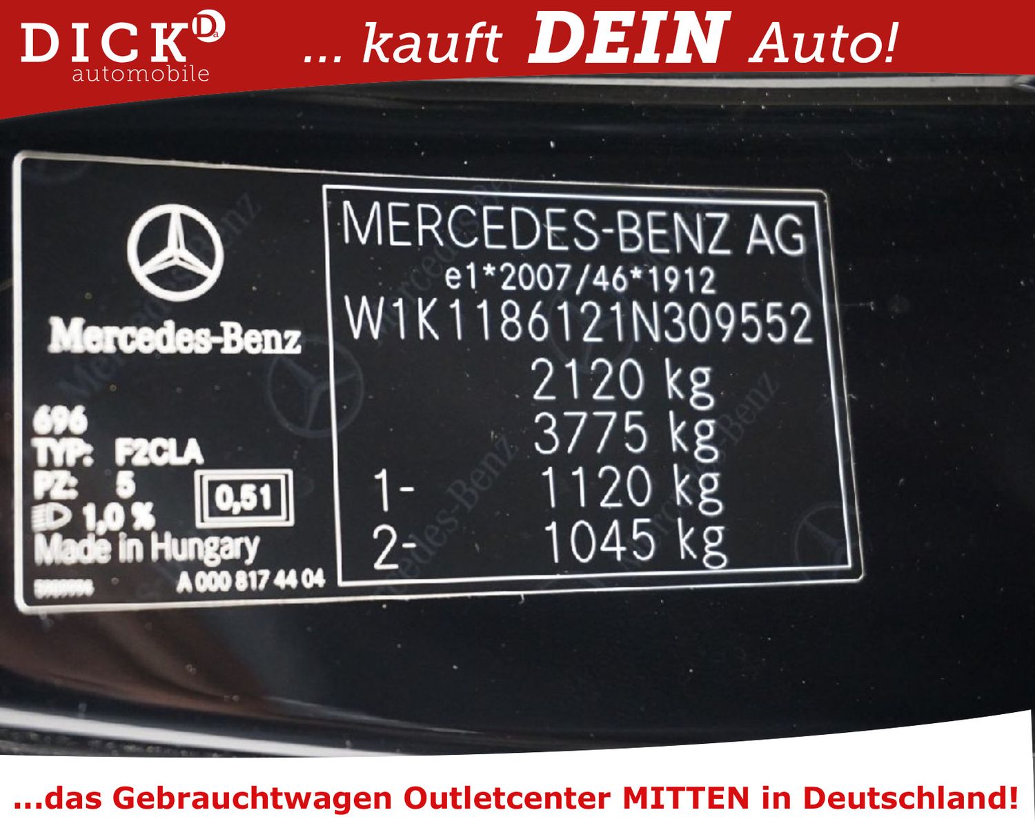 Fahrzeugabbildung Mercedes-Benz CLA 200d SB 8G Progress LED/NAVI/SHZ/360°/8Fa