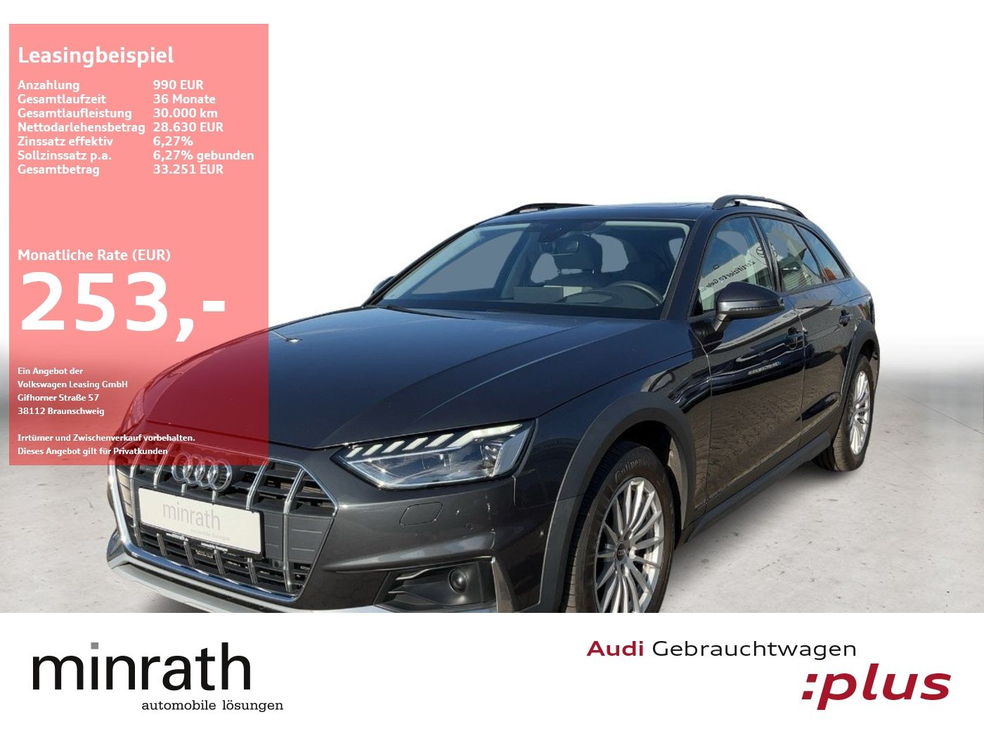 Audi A4 Allroad 40 TDI quattro Q+APP+PANO+VIRT+ACC