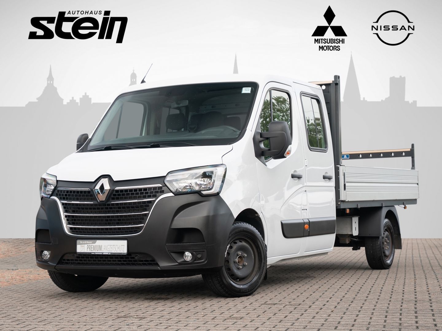 Renault Master III DoKa Pritsche L3H1 3,5t AHK Klima Nav