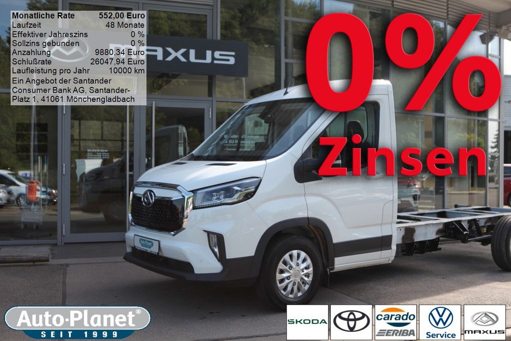 Maxus eDeliver 9 L3 65 kWh Fahrgestell *38% RABATT*LED
