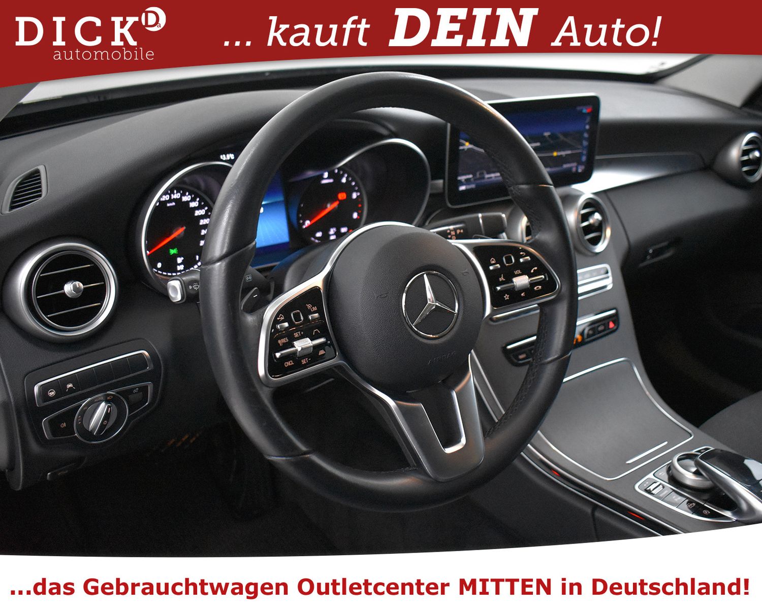 MERCEDES-BENZ C 220d T 9G Avantg COMAND+KAM+LED+ACC+LEDER+SHZ+ - Image 10