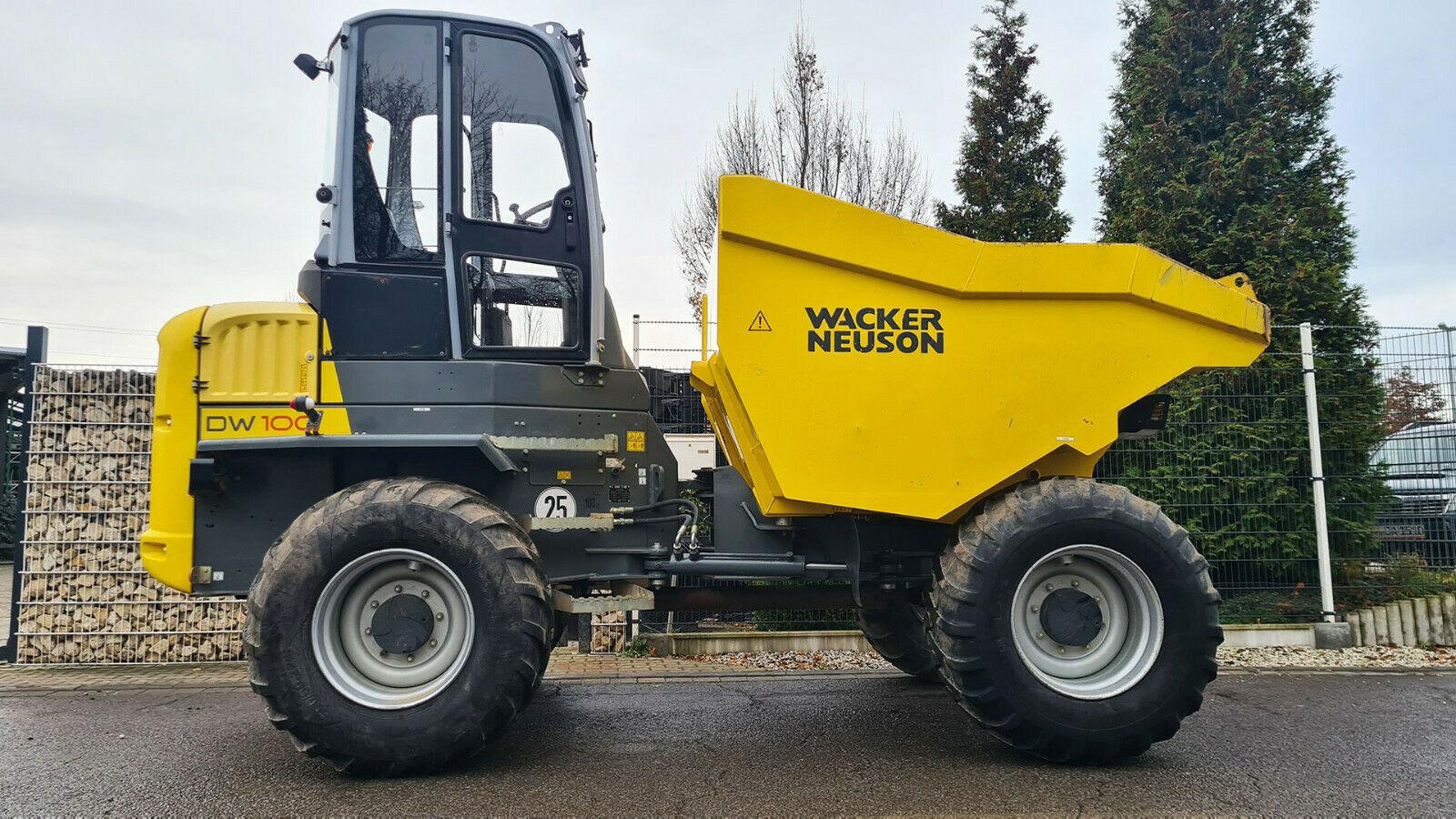 Wacker DW 100 mit Kabine Allrad 4x4 Straßenzulassung
