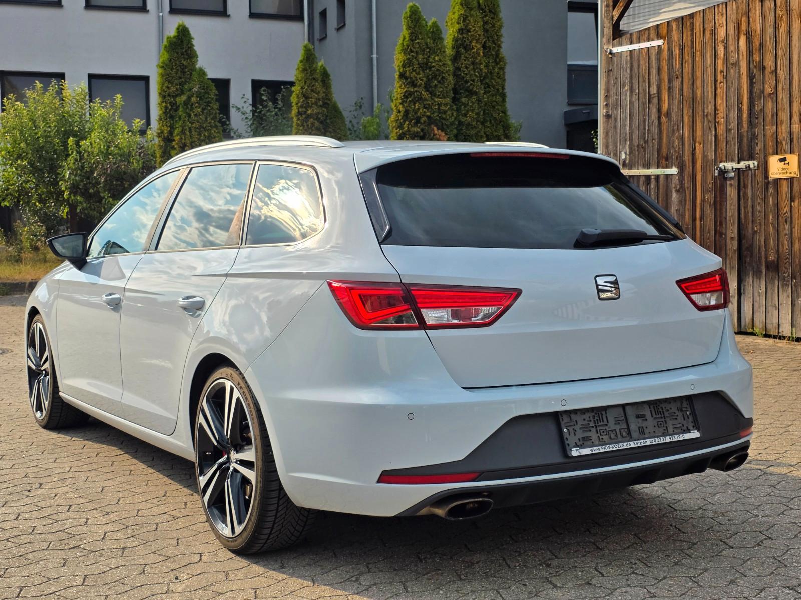 Seat Leon ST Cupra 280 ch • Boîte manuelle • Baquets cuir • Toit pano • DCC • GPS