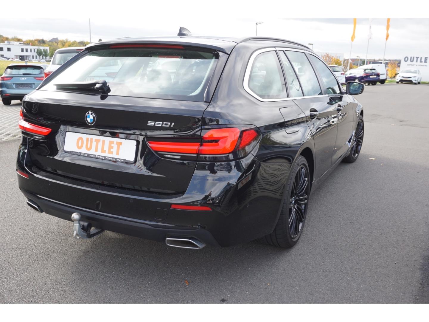BMW 520i Tour|schw.AHK|Navi|19Zoll M|DAB|PDCKamera|