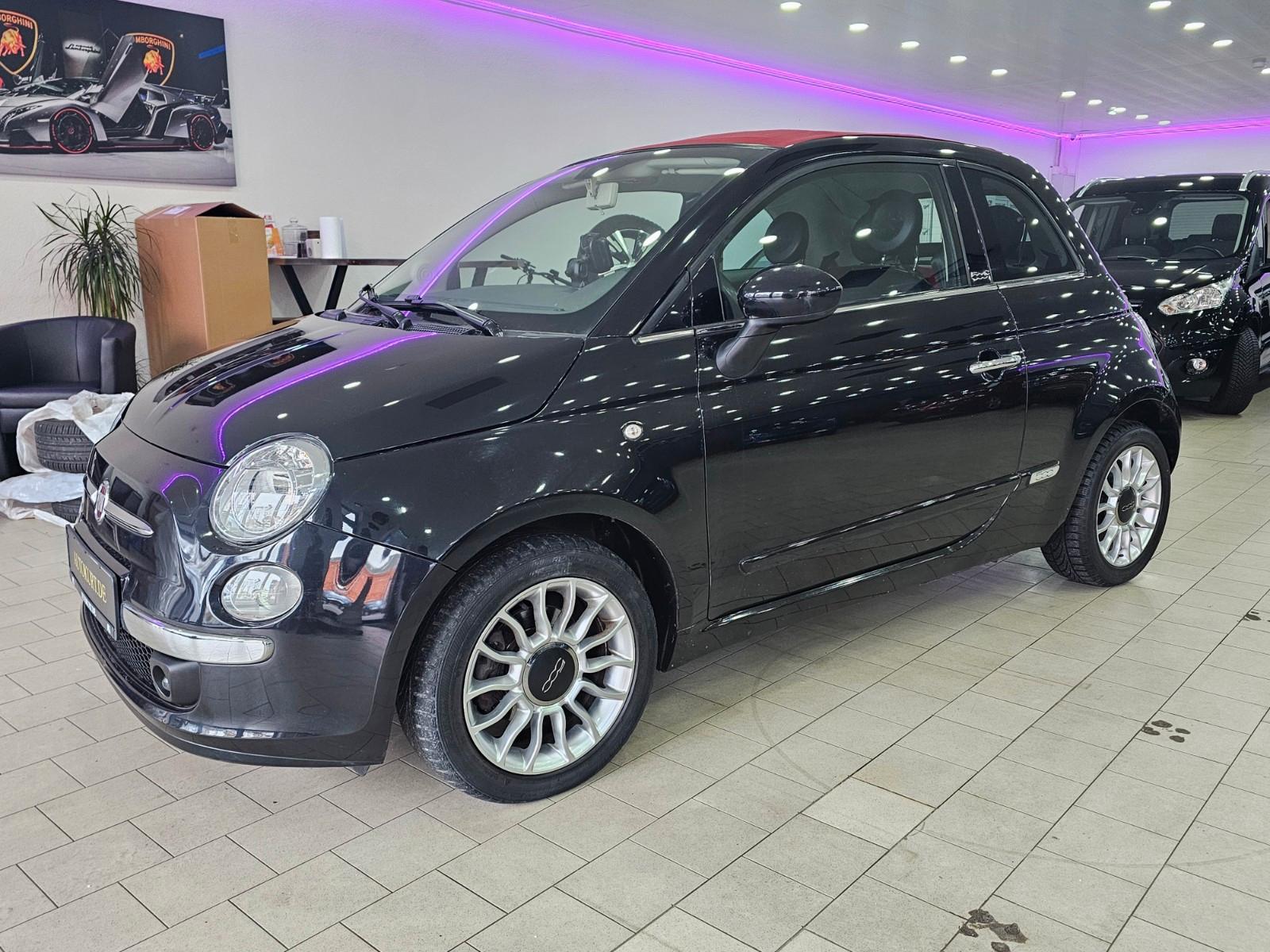 Fiat 500C Cabrio Vollleder Klima Tüv Garantie