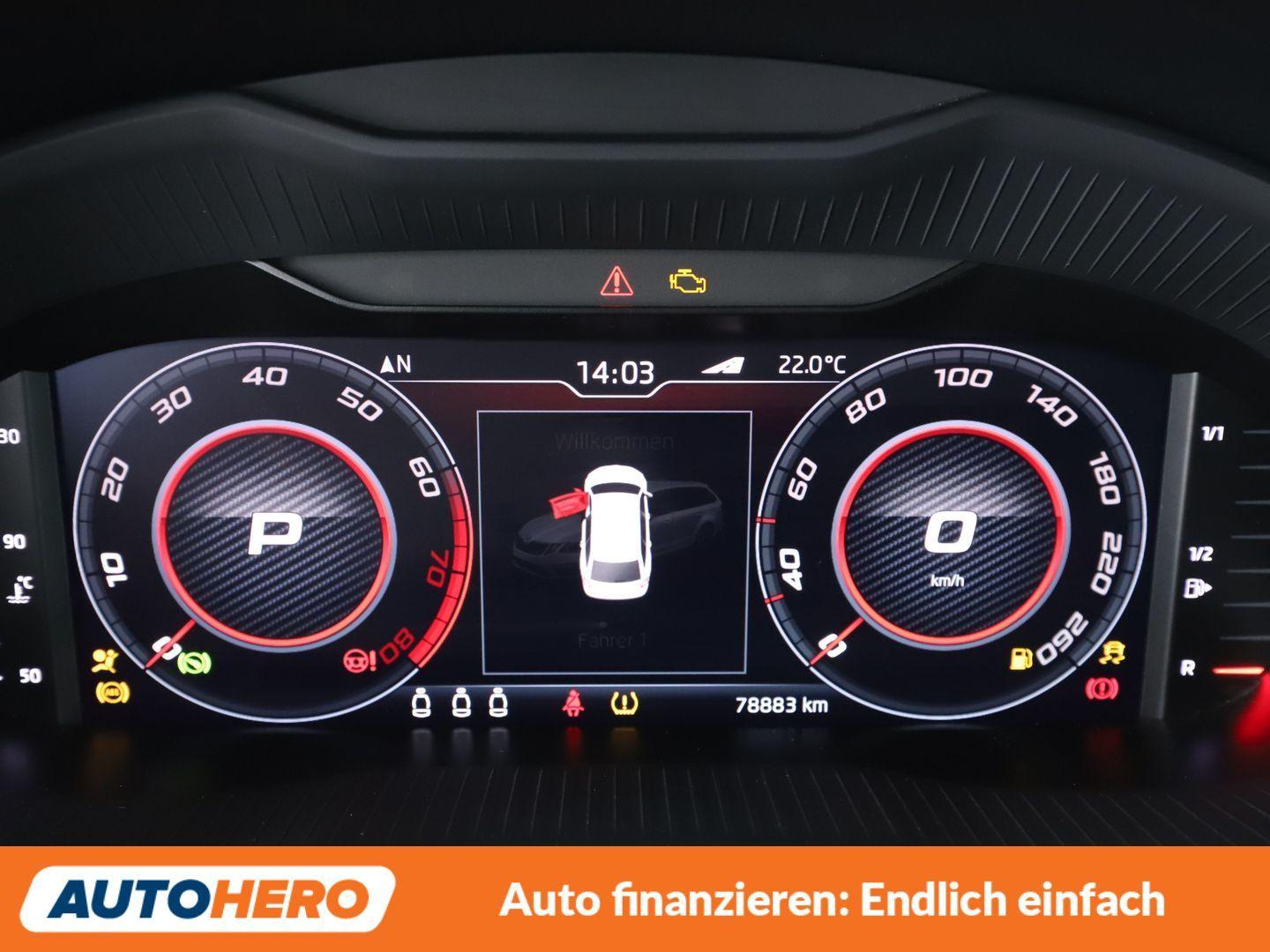 Skoda Octavia 2.0 TSI RS 245 Aut.*NAV*LED*TEMPO*CAM*SH