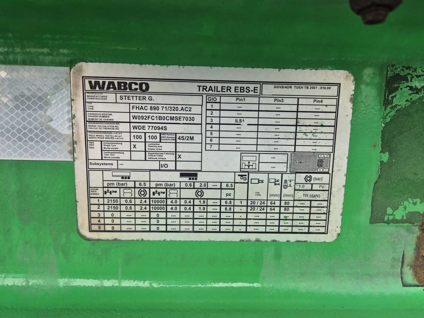 Fahrzeugabbildung Andere Stetter FHAC 890 71/320.AC2 Betonmischer 10m³