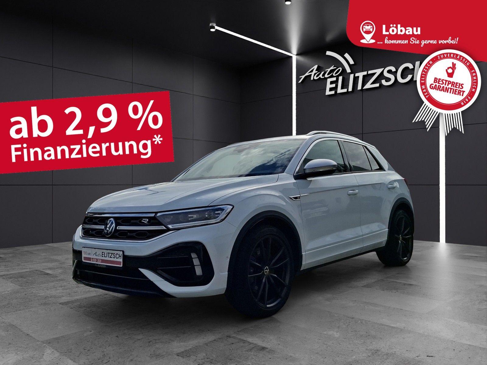 Fahrzeugabbildung Volkswagen T-Roc R 4M Matrix Navi Akrapovic Pano AID ACC RF