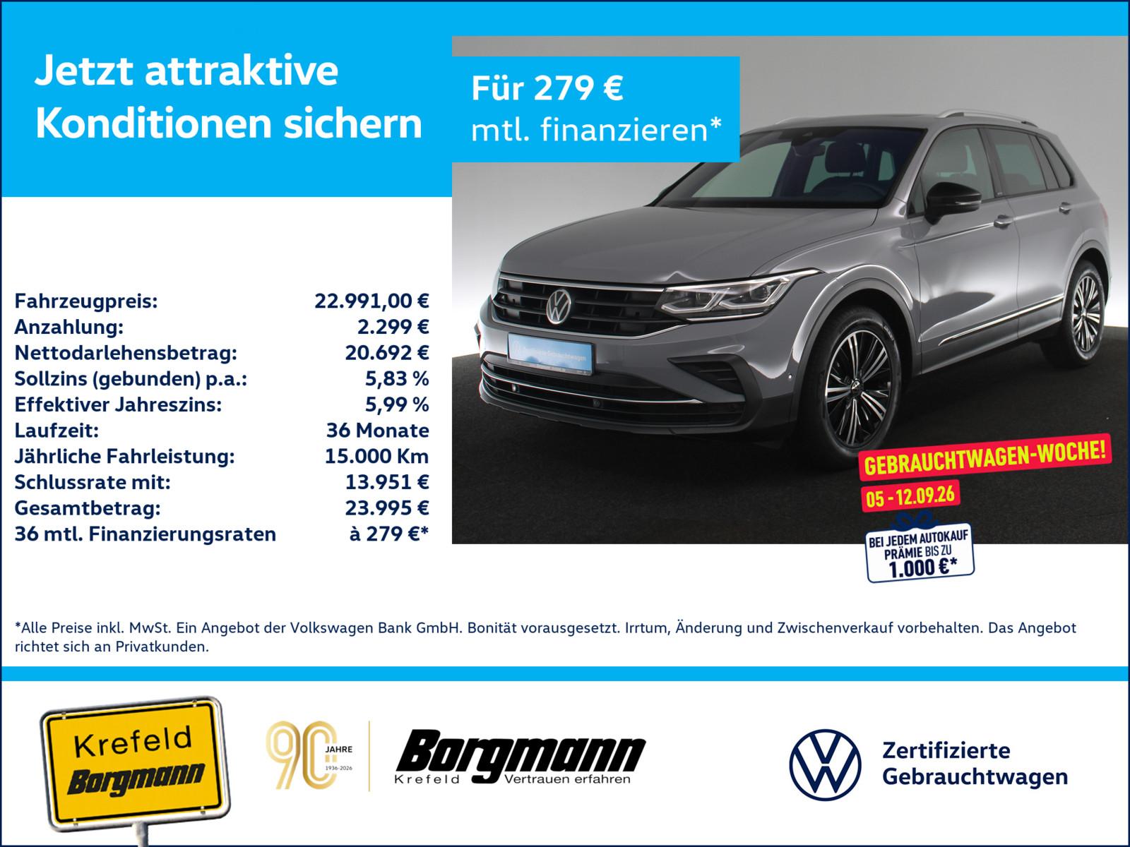 Volkswagen Tiguan 1.5 TSI United MATRIX-LED PANO HUD ACC