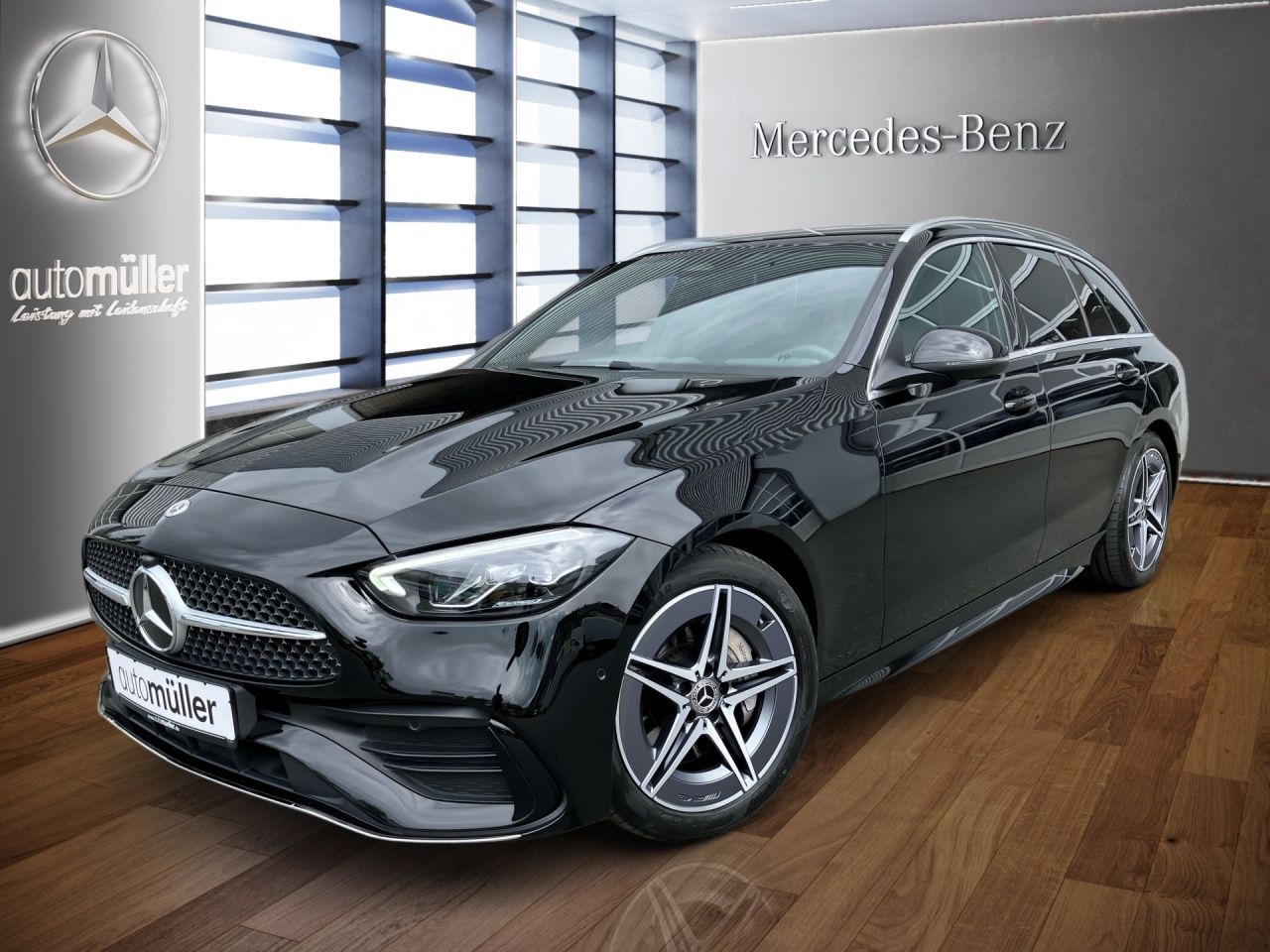 Fahrzeugabbildung Mercedes-Benz C 220 d 4M T AMG AHK Kamera Totwinkel LED Sounds