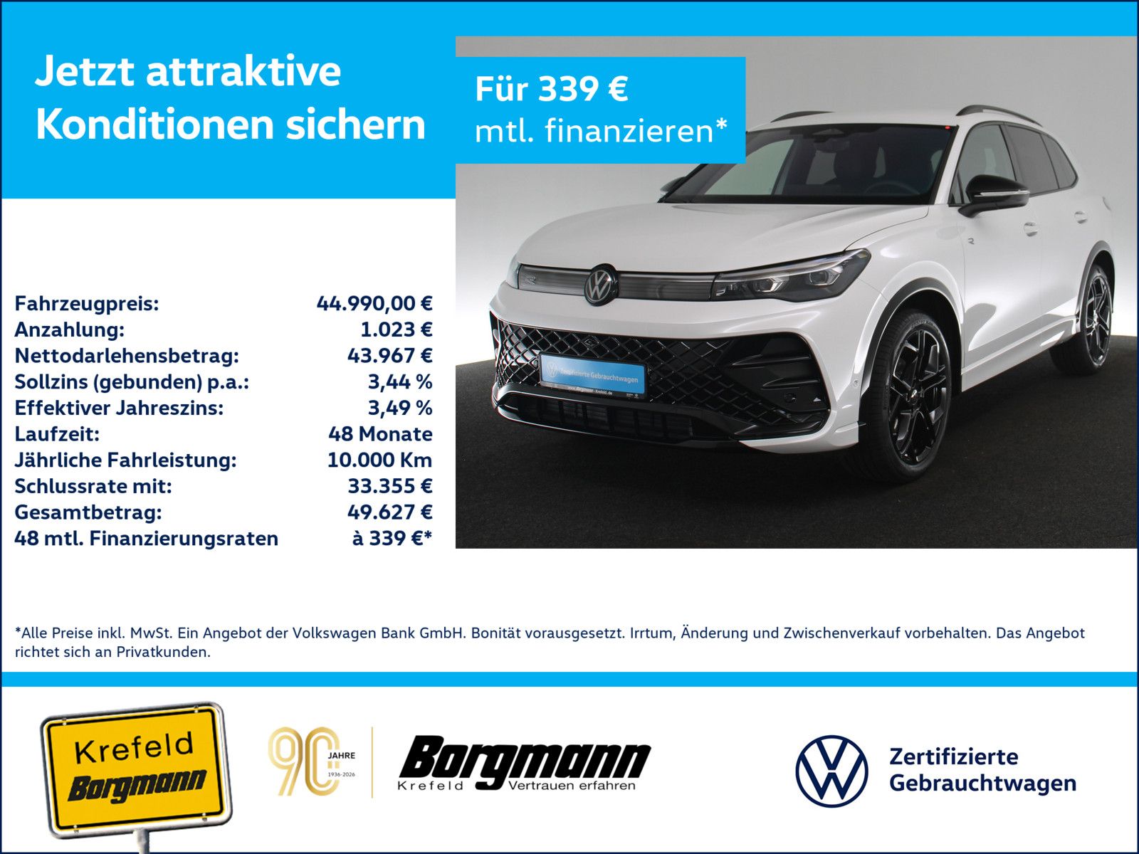 Volkswagen Tiguan 1.5 eTSI R-Line 360° MATRIX-LED STANDHZ foto 1