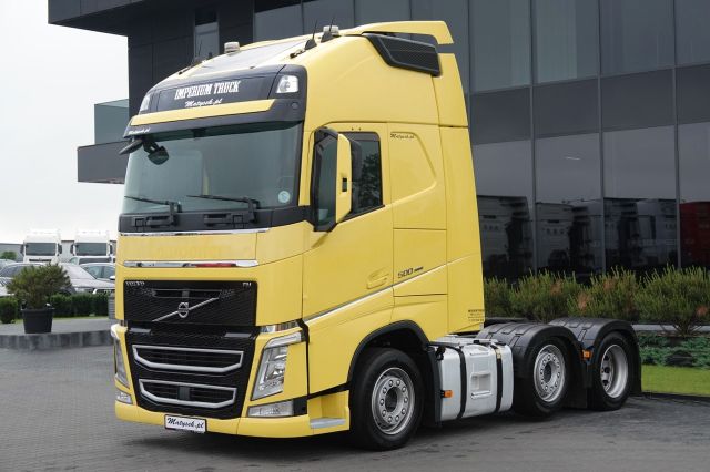 Volvo FH 500/PUSHER/6X2/LOW DEKC/STEERING AXLE/ 56 T !