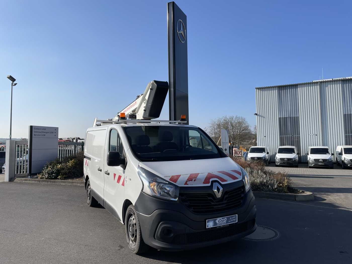 Fahrzeugabbildung Renault Trafic dCi 120 L1H1 / TIME France ETL 21 8m