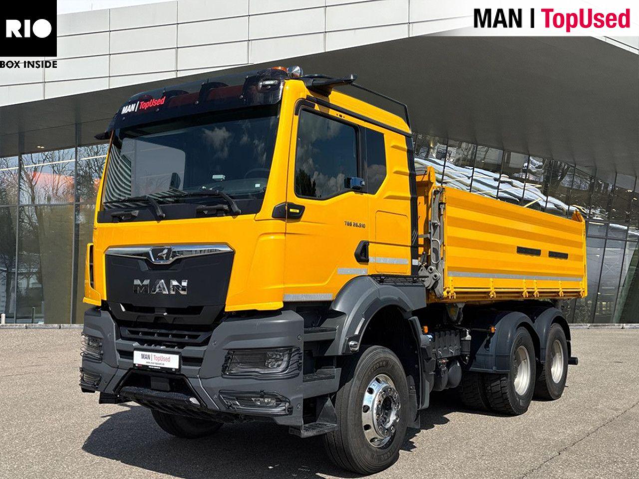 MAN TGS 26.510 6x4 BL, ALU, GARANTIE, SPIEGELKAMERA