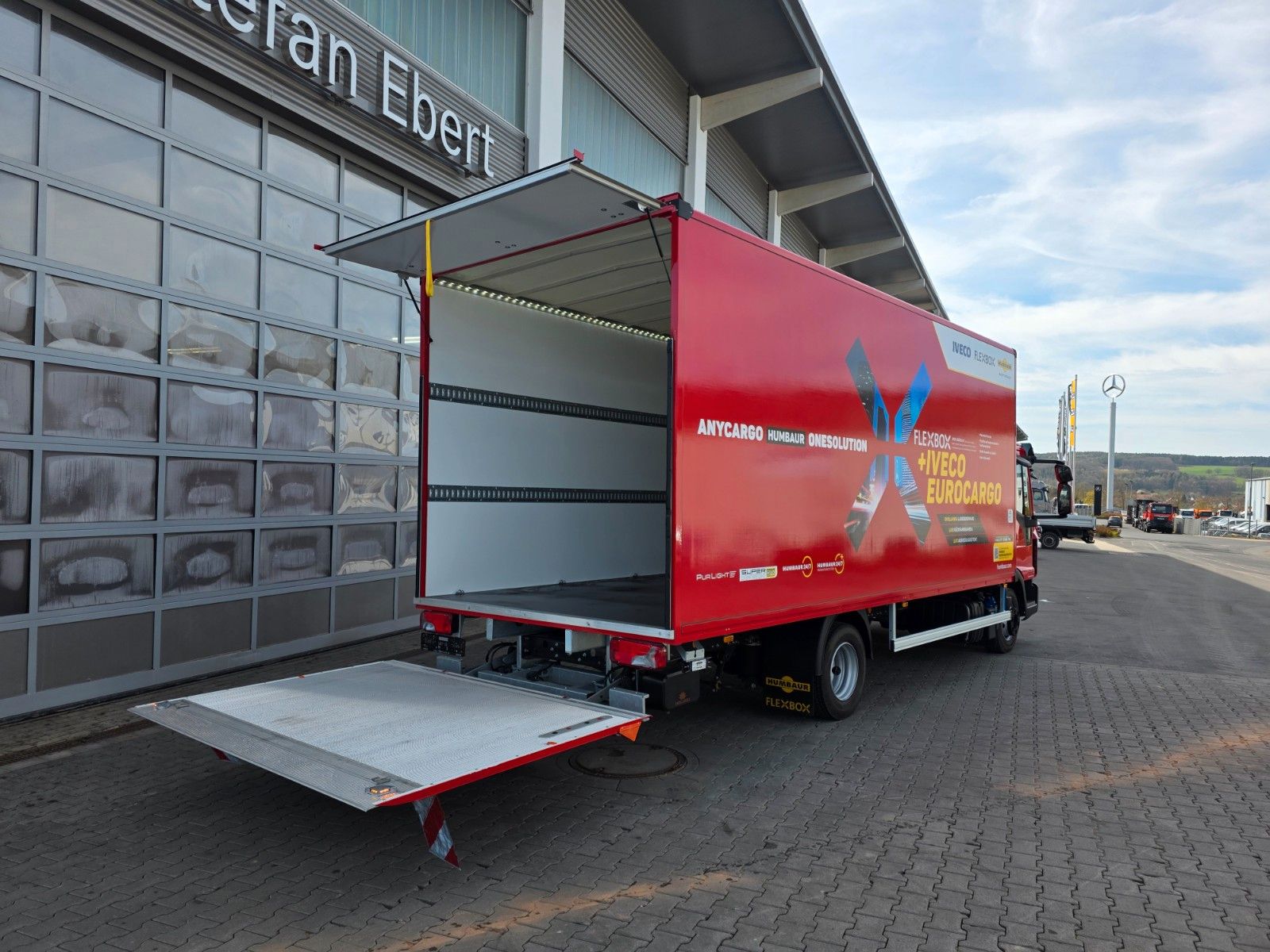 Fahrzeugabbildung Iveco Eurocargo ML75E19/P LBW 1.000kg Kamera Spoiler