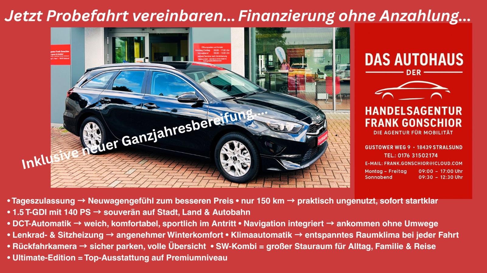 Kia cee'd 1.5T SW*DSG*NAVI*LED*RFK*PDC*SH*LH*SKey