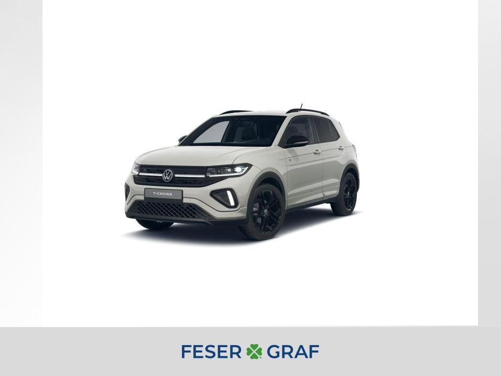 T-Cross 1.0 TSI DSG R-Line NAV AHK BLACK KAM
