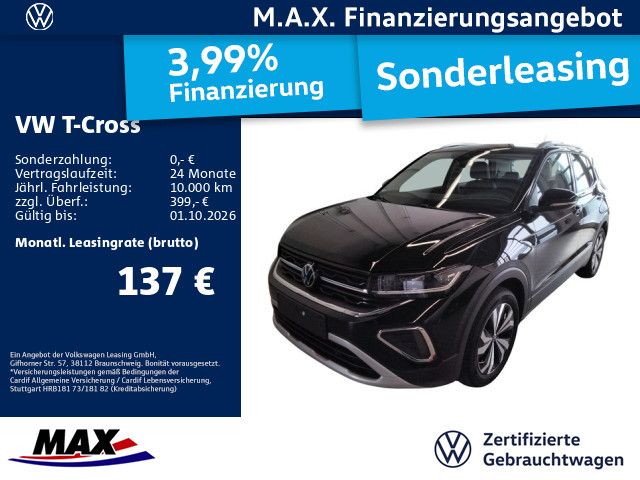 T-Cross 1.0 TSI STYLE IQ LIGHT+KAMERA+AHK+LANE A