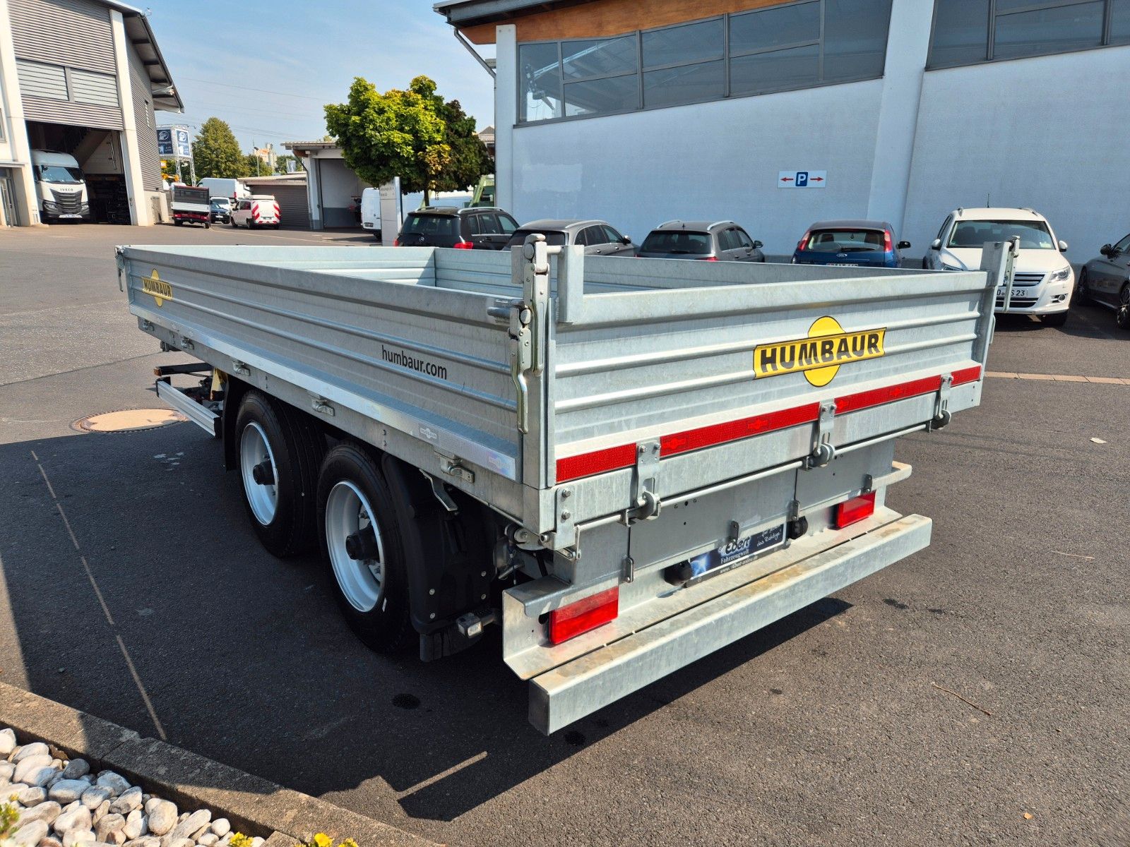 Fahrzeugabbildung Humbaur HTK 754020 Dreiseitenkipper vollverzinkt