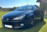 Peugeot 206 CC Sport 110 Nacht Schwarz Sport - Peugeot 206: 206c