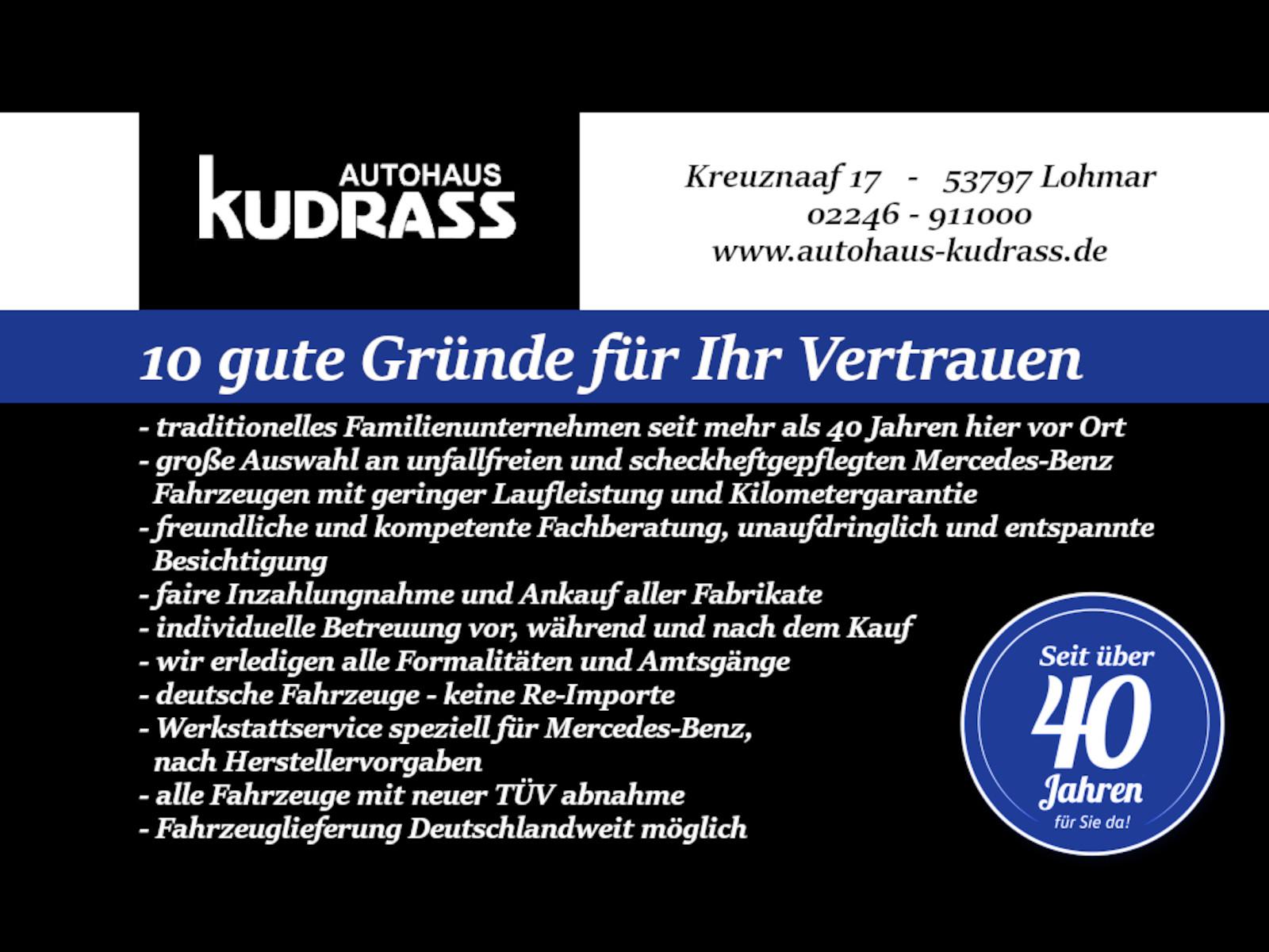 Mercedes-Benz A 180 AVANTGARDE AUTOMATIK TEMPO SHZ PTS